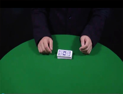 赌神纯手法展示扑克牌金花和三公的技巧